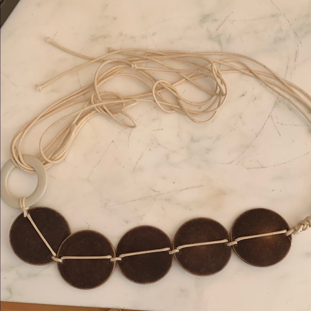 Elegant Brown Disc belt